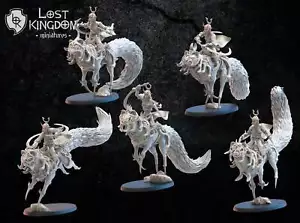 Impresión 3D de resina Kamaitachi Riders: Lost Kingdom Miniatures Night Elves - Imagen 1 de 5