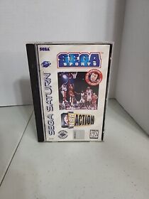 NBA Action (Sega Saturn, 1996) Complete Tested and Working Pictures 