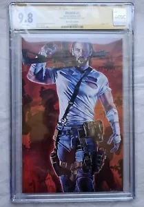 Cubierta virgen firmada por Victor Garduno BRZRKR #1 CGC 9,8 Hive Comics exclusiva - Imagen 1 de 6