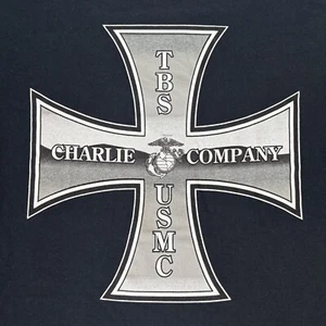 USMC United States Marine Corps TBS Men’s Medium Shirt Charlie Company BOC 3-06 - Picture 1 of 7