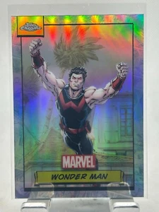 2024 Topps Marvel Chrome - Silver Refractor Wonder Man #108 SP - Picture 1 of 2