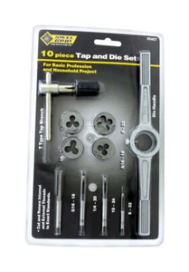 Steel Grip DR4827SAE Steel Multiple Length SAE Tap and Die Set M8 to 1.25 - Picture 1 of 1