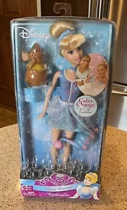 Barbie Mattel Disney Princess Cinderella Bath Beauty Color Changing NIB 12” - Picture 1 of 2