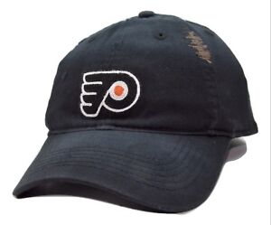 Philadelphia Flyers Reebok ESE50 NHL Distressed Team Logo  Hockey Cap Hat S/Med