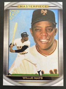 2019 Topps Gallery Masterpiece #MP-23 Willie Mays San Francisco Giants MLB Card - Picture 1 of 2