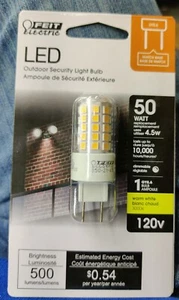Feit Electric acre GY8.6 GY8.6 LED Bulb Warm White 50 Watt Equivalence 1 pk - Picture 1 of 1