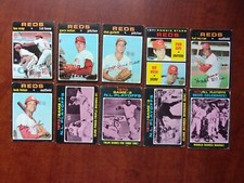 1971 Topps.......( 10 ).....Cincinnati Reds
