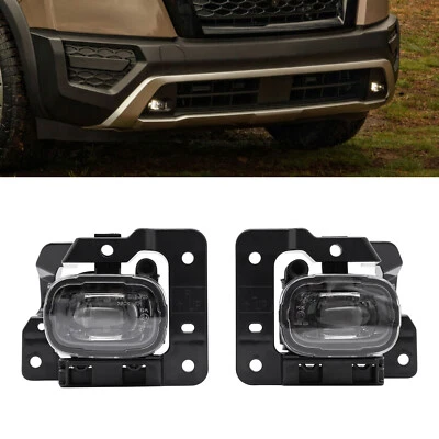 For 2023 2024 Nissan Pathfinder LED Fog Lights Front Lamps w/ Wiring Kit Foto 1 de 4