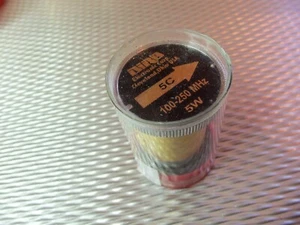 Bird 43 Thruline WattMeter Element 5W 5C 100-250MHz NEW - Zdjęcie 1 z 1