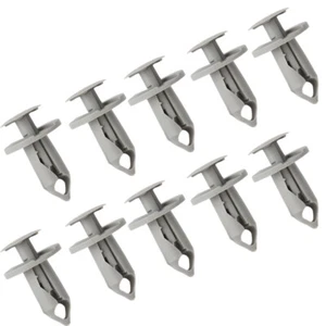 10PCS LONGER LONG TRIM PANEL CLIPS VAN CARPET LINING FOR VW TRANSPORTER T4 T5 - Picture 1 of 7