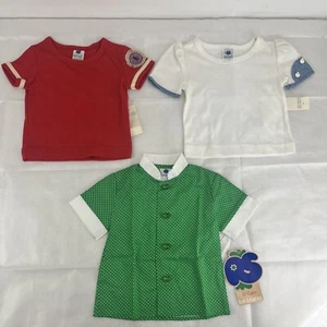 Vintage Ruth Scharf Ltd Infant Bay Shirt Lot Of 3 Size 12 Months NEW With Tags - Picture 1 of 19