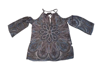 Blusa túnica hombro frío Alexia Admor talla XXS (funciona grande) Foto 1 de 4