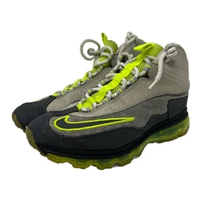 2011 Nike Air Max Griffey 442478-001 Grau Neon Volt Rasen Trainer Schuhe Herren 9,5 - Bild 1 von 17