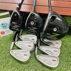 All SRIXON Zset Z745 1w F45 4w H45 3ut I-403AD Iron 56789P 9PCS Stiff Golf Club - Picture 1 of 19