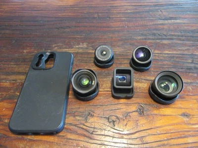 Moment M-Series Lenses (5 Lens Set) W/ iPhone 14 pro case - Image 1 of 4