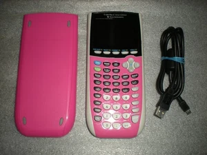 Calculadora gráfica Texas Instruments TI-84 Plus C Silver Edition rosa magenta - Imagen 1 de 13
