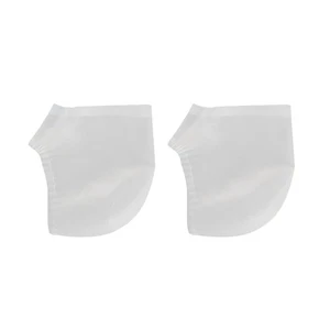 2 pares de calcetines de talón fundas plantar protectoras de talón tazas de cojín - Imagen 1 de 12