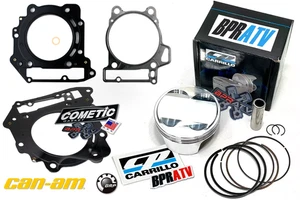 New CP Carrillo 97mm Piston Can Am DS450 13.6 Cometic Top End Gasket EFI XMX XXC - Picture 1 of 24