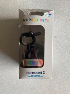PopSockets PopMount Desk Car Dash & Windshield Mount - Black - Picture 1 of 5