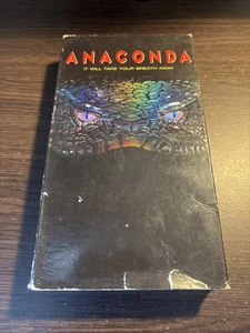 Anaconda (1997) VHS - Jennifer Lopez, Ice Cube, John Voight - Snake Horror - Bild 1 von 3