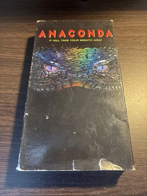 Anaconda (1997) VHS - Jennifer Lopez, Ice Cube, John Voight - Snake Horror - Image 1 of 3