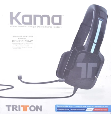 MAD CATZ Tritton Kama Stereo Universal Headset PS5 PS4 PC Mac Kopfhörer schwarz - Bild 1 von 4