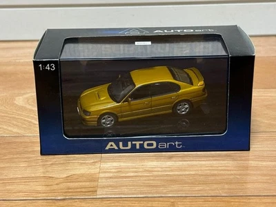 Autoart 1/43 Subaru Legacy B4 1999 modellino auto pressofuso oro finito - Immagine 1 di 4