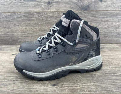 Columbia Newton Ridge Plus Waterproof Amped Hiking Boots Women's Size 7.5 Gray - Image 1 of 4