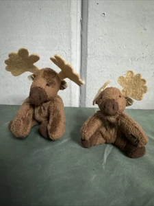 Only Hearts Club Pets Chocolate the Moose & Calf Mini Plush Toy - Picture 1 of 11
