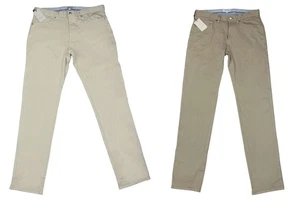 Pantalones para hombre Peter Millar Crown 33" entrepierna Ultimate satén 5 bolsillos nuevos con etiquetas - Imagen 1 de 5
