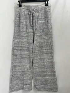 Beyond Yoga Women’s Gray Waffle Knit Lounge Pants S Cozy Minimalist USA Soft - Picture 1 of 6