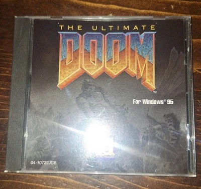 The Ultimate Doom PC Game (Windows 95, CD-ROM, computer game, ID Software) - Image 1 of 2