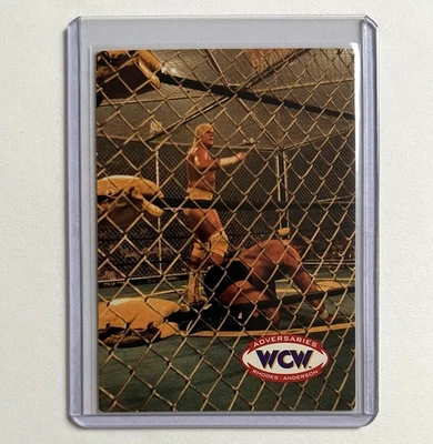 1995 Cardz WCW Adversaries #71 Dustin Rhodes (RC Year), Arn Anderson Wrestling - Image 1 of 3