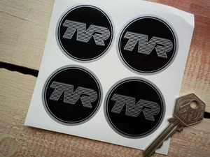 Pegatinas estilo centro de rueda TVR 50 mm Taimar 3000M Griffith coche toscano Tamsin - Imagen 1 de 1