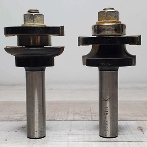 Rail & Stile 2pc Router Bit Set, 1/2" Shank | Part# P15-3821 | Woodworking - Picture 1 of 19