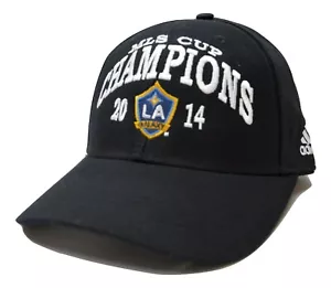 LA Galaxy Adidas Adjustable 2014 MLS Cup Champions Soccer Cap - Picture 1 of 5