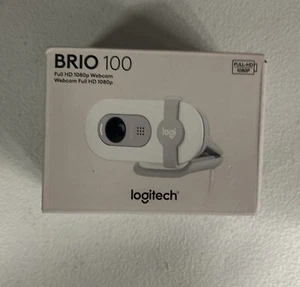 Logitech - Brio 100 1080p Full HD Webcam for Meetings and Streaming - Off-White - Afbeelding 1 van 1