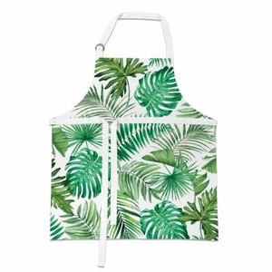 Michel Design Works Cotton Chef's Apron Palm Breeze Green - NEW - Picture 1 of 1