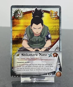 Naruto CCG TCG Shikamaru Nara #286 Rare Authentic Collectible - Picture 1 of 7
