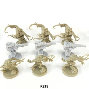 9PCS Zombicide Invader Mold Spawn Tanks Hunter Xeno & Maul Sentry Gun Figures - Picture 1 of 7
