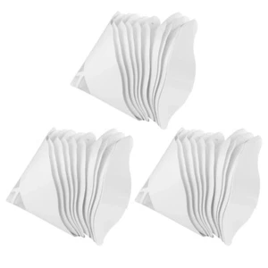 30Pcs 3D Printer Parts Thick Photopolymer Resin Paper Filter Funnel Disposable - Photo 1/8