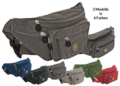 + Gürteltasche Hüfttasche Bauchtasche Bodybag Umhängetasche Crossbag leicht - Bild 1 von 2