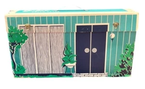 1962 Mattel Cardboard Barbie Dream House with Furniture #816 USA - Picture 1 of 20