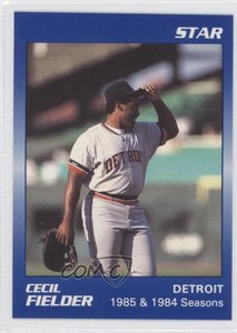 1990 Star Cecil Fielder Blue Cecil Fielder #7