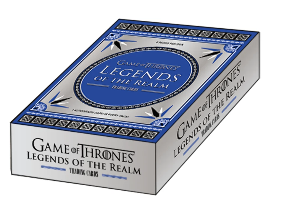 GoT Game Of Thrones Legends of the Realm Hobby Box Rittenhouse 2024 (5 AUTOS)