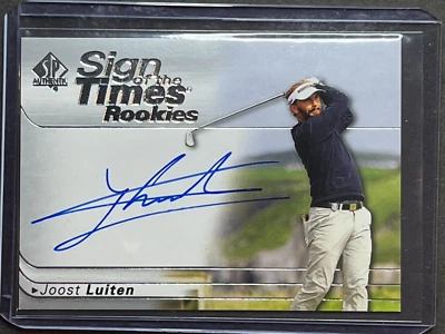2021 UD SP Authentic Joost Luiten Sign Of The Times Rookies Auto RC #SOTTR-JL - Image 1 of 2
