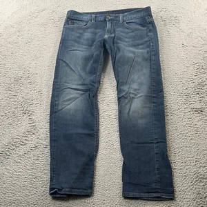 Armani Exchange Jeans Mens 31x30 Blue Medium Wash Denim Straight Leg USA Made - Picture 1 of 12