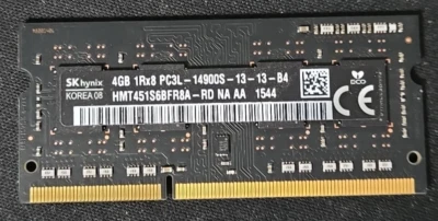 DELL HYNIX 4GB SO-DIMM PC3L 14900 DDR3 - NOTEBOOK / LAPTOP / AIO : MEMORY - RAM - Image 1 of 2