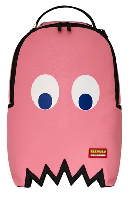 MOCHILA SPRAYGROUND PINKY GHOST GANG PACMAN - Pink Ghost - Edición Limitada Foto 1 de 4