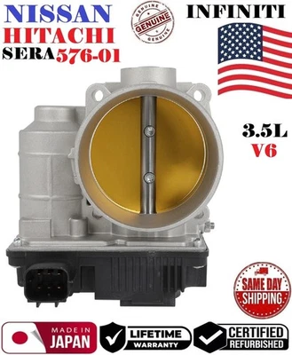 ✅GENUINE HITACHI Throttle Body 2003-2009 INFINITI FX35 G35 & NISSAN 350Z 3.5L V6 - Image 1 of 2